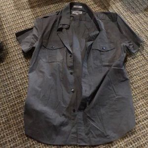 Express button down short sleeve